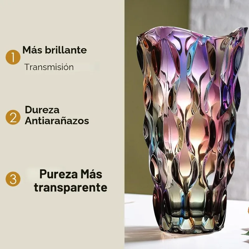 CEMABT Jarrón de Vidrio Grueso Transparente para Centros de Mesa — foto 4